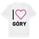 Jag älskar Góry t-shirt stort tryck