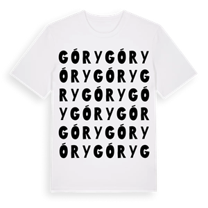 Góry ordlek t-shirt – ekologisk bomull t-shirt från Pinshirt