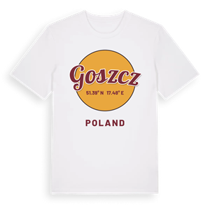 Goszcz cirkel t-shirt – ekologisk bomull t-shirt från Pinshirt