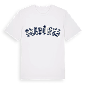 Grabówka college t-shirt – ekologisk bomull t-shirt från Pinshirt