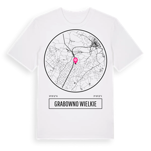 Grabowno Wielkie t-shirt – ekologisk bomull t-shirt från Pinshirt