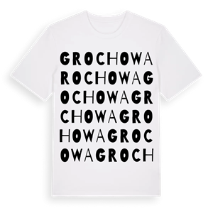 Grochowa ordlek t-shirt – ekologisk bomull t-shirt från Pinshirt