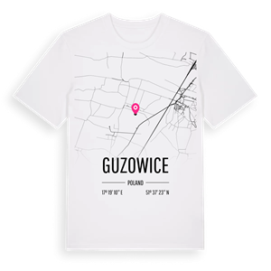 Guzowice karta t-shirt – ekologisk bomull t-shirt från Pinshirt