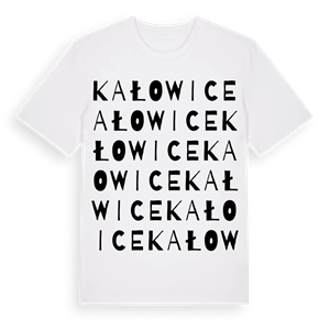 Kałowice ordlek t-shirt – ekologisk bomull t-shirt från Pinshirt