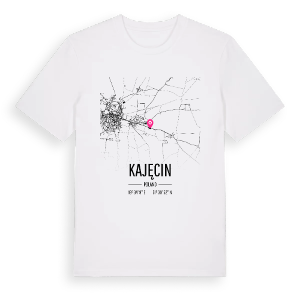 Kajęcin karta t-shirt – ekologisk bomull t-shirt från Pinshirt