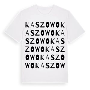 Kaszowo ordlek t-shirt – ekologisk bomull t-shirt från Pinshirt