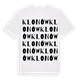 Klonów ordlek t-shirt