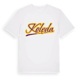 Kolęda baseball t-shirt – ekologisk bomull t-shirt från Pinshirt