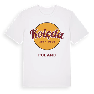 Kolęda cirkel t-shirt – ekologisk bomull t-shirt från Pinshirt