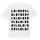 Komorówko ordlek t-shirt
