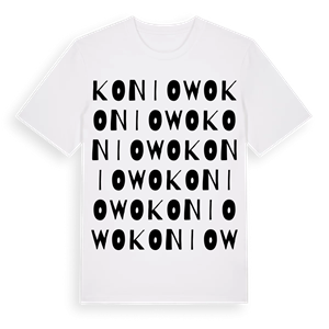 Koniowo ordlek t-shirt – ekologisk bomull t-shirt från Pinshirt