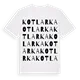 Kotlarka ordlek t-shirt