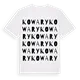 Kowary ordlek t-shirt
