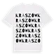 Kraszów ordlek t-shirt