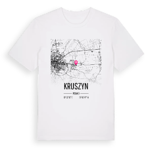 Kruszyn karta t-shirt – ekologisk bomull t-shirt från Pinshirt