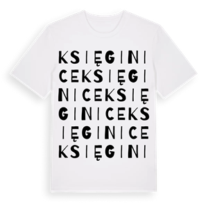 Księginice ordlek t-shirt – ekologisk bomull t-shirt från Pinshirt