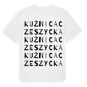 Kuźnica Czeszycka ordlek t-shirt – ekologisk bomull t-shirt från Pinshirt