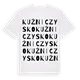 Kuźniczysko ordlek t-shirt