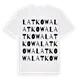 Latkowa ordlek t-shirt