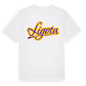 Ligota baseball t-shirt – ekologisk bomull t-shirt från Pinshirt