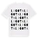 Ligota ordlek t-shirt