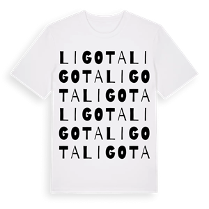 Ligota ordlek t-shirt – ekologisk bomull t-shirt från Pinshirt