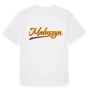 Małuszyn baseball t-shirt – ekologisk bomull t-shirt från Pinshirt