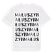 Małuszyn ordlek t-shirt