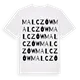 Malczów ordlek t-shirt