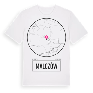 Malczów t-shirt – ekologisk bomull t-shirt från Pinshirt