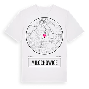 Miłochowice t-shirt – ekologisk bomull t-shirt från Pinshirt
