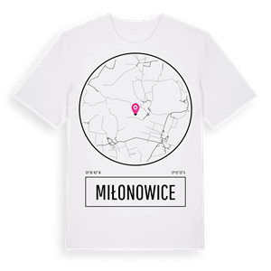 Miłonowice t-shirt – ekologisk bomull t-shirt från Pinshirt