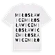 Miłosławice ordlek t-shirt