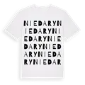 Niedary ordlek t-shirt