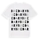 Niedary ordlek t-shirt