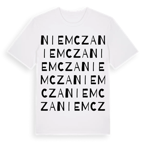 Niemcza ordlek t-shirt – ekologisk bomull t-shirt från Pinshirt