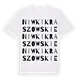 Niwki Kraszowskie ordlek t-shirt