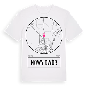 Nowy Dwór t-shirt – ekologisk bomull t-shirt från Pinshirt