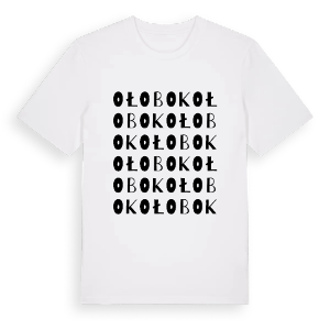 Ołobok ordlek t-shirt – ekologisk bomull t-shirt från Pinshirt