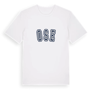 Ose college t-shirt – ekologisk bomull t-shirt från Pinshirt