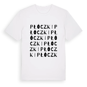 Płóczki ordlek t-shirt – ekologisk bomull t-shirt från Pinshirt