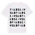 Pakosławsko ordlek t-shirt