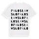 Pakosławsko ordlek t-shirt