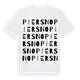 Piersno ordlek t-shirt