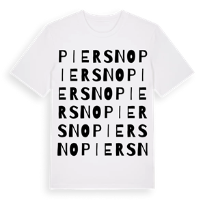 Piersno ordlek t-shirt – ekologisk bomull t-shirt från Pinshirt