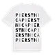 Pierstnica ordlek t-shirt