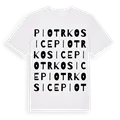 Piotrkosice ordlek t-shirt
