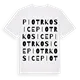 Piotrkosice ordlek t-shirt