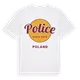 Police cirkel t-shirt