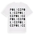 Police ordlek t-shirt